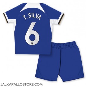 Chelsea Thiago Silva #6 Kotipaita Lapsille 2023-24 Lyhythihainen (+ shortsit)